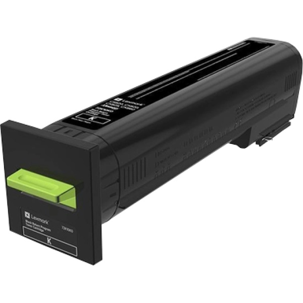 Cartucho de tóner Negro original Lexmark CS820