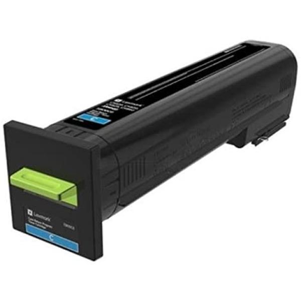 Cartucho de tóner Cian original Lexmark CS820