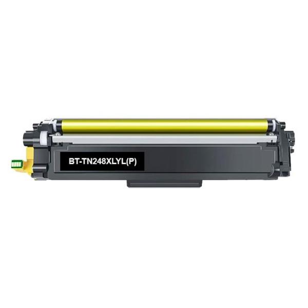 Cartucho de tóner Amarillo XL Alta Capacidad compatible Brother TN248XLY