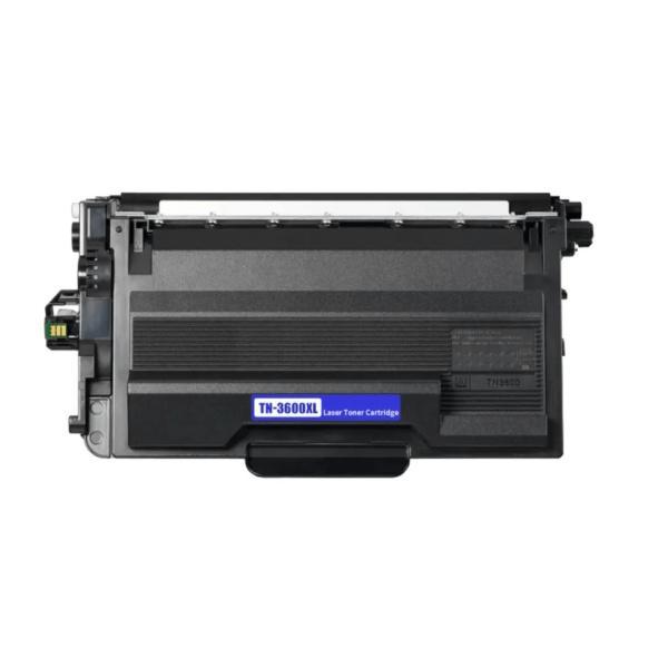 Cartucho de tóner Negro XL Alta Capacidad compatible Brother TN3600XL