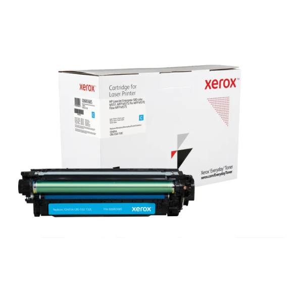 Cartucho de tóner Cian compatible Xerox Everyday CE401A