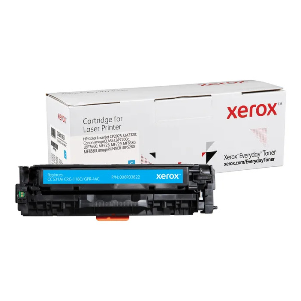 Cartucho de tóner Cian compatible Xerox Everyday CC531A
