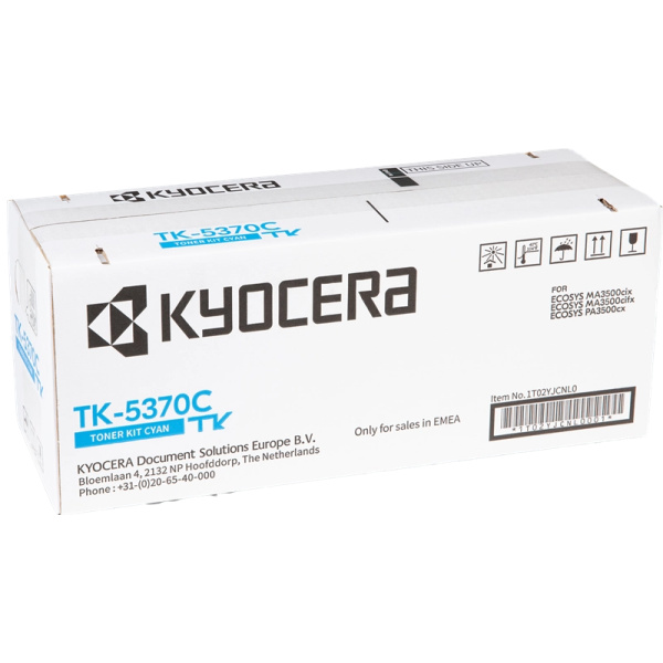 Cartucho de tóner Cian original Kyocera TK5370