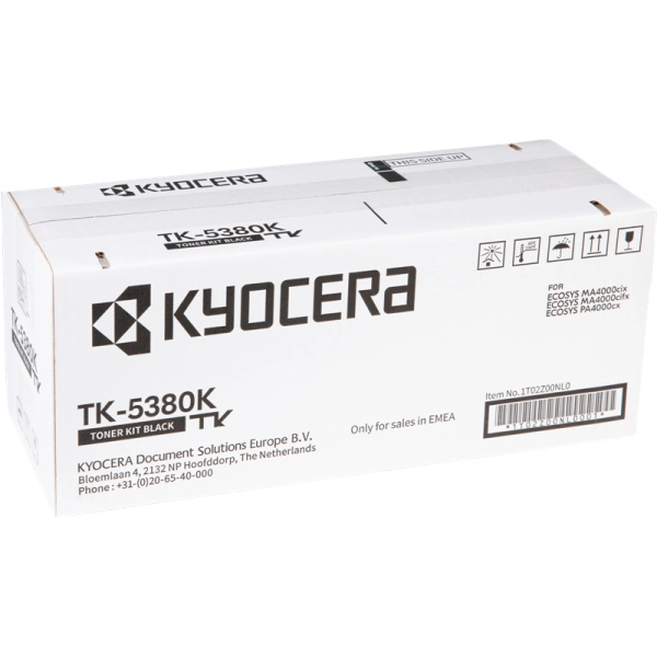 Cartucho de tóner Negro original Kyocera TK5380