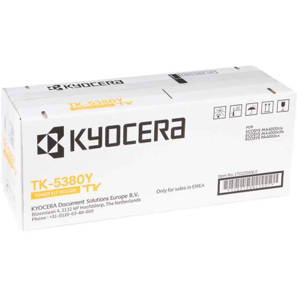 Cartucho de tóner Amarillo original Kyocera TK5380