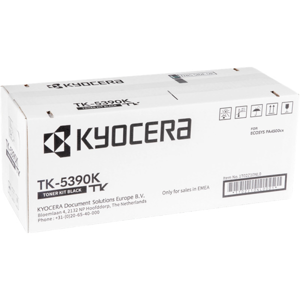 Cartucho de tóner Negro original Kyocera TK5390
