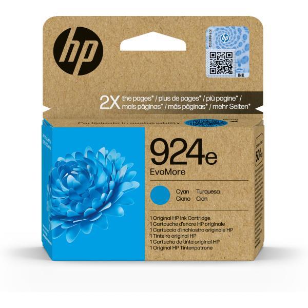 Cartucho de tinta Cian original HP 924e 4K0U7NE