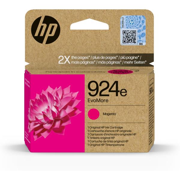 Cartucho de tinta Magenta original HP 924e 4K0U8NE