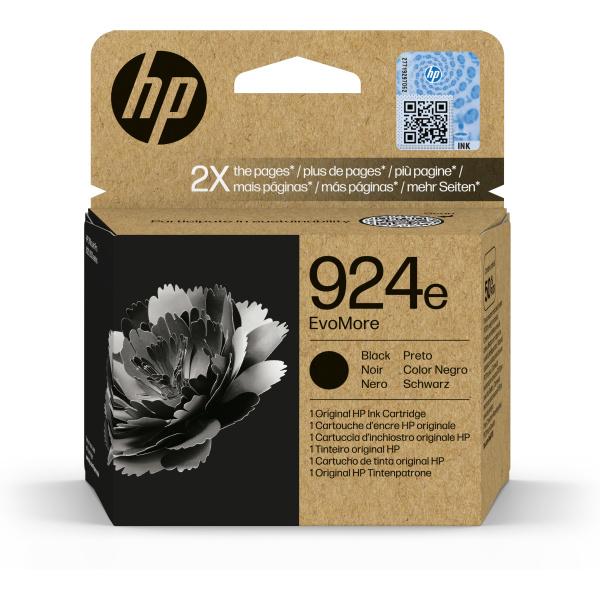 Cartucho de tinta Negro original HP 924e 4K0V0NE