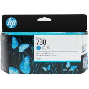Cartucho de tinta Cian original HP 498N5A 738