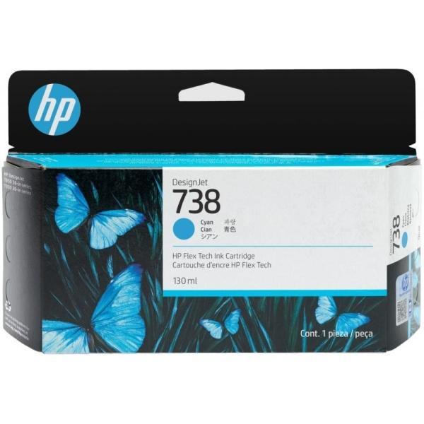 Cartucho de tinta Cian original HP 498N5A 738
