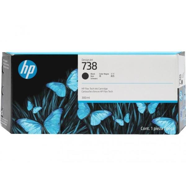 Cartucho de tinta Negro original HP 498N8A 738