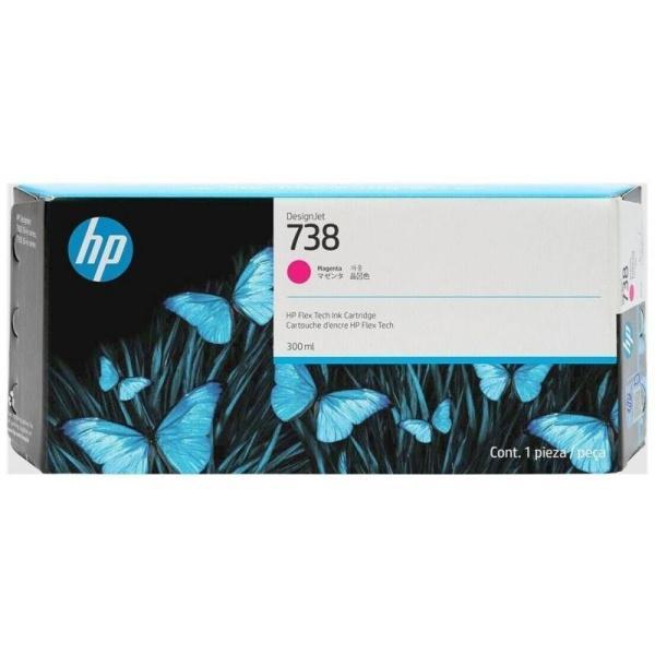 Cartucho de tinta Magenta original HP 676M7A 738
