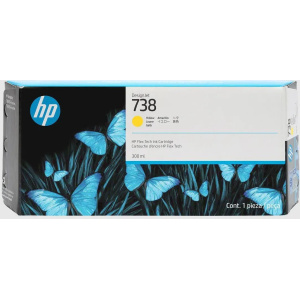 Cartucho de tinta Amarillo original HP 676M8A 738
