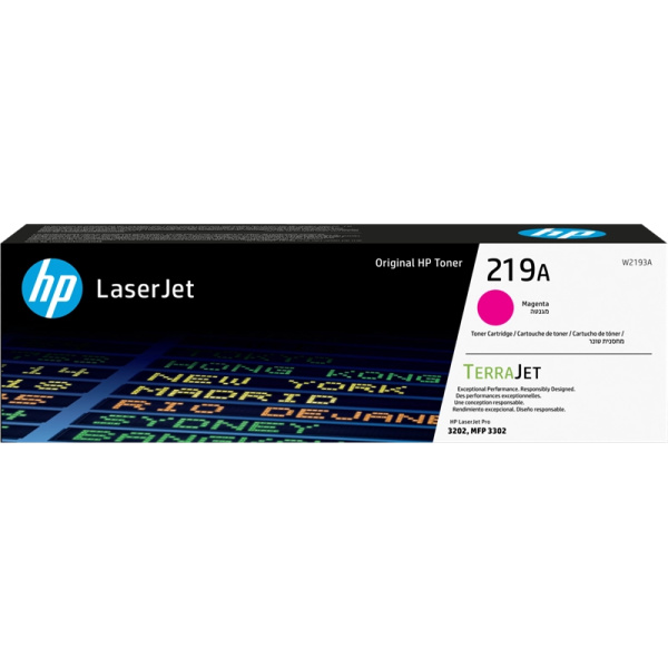 Cartucho de tóner Magenta original HP W2193A 219A
