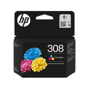 Cartucho de tinta Tricolor original HP 308 7FP20UE