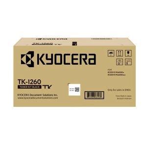 Cartucho de tóner Negro original Kyocera TK1260