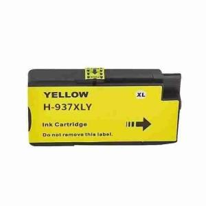 Compatible HP 937e XL Amarillo Cartucho de Tinta  4S6W8NE - 4S6W4NE