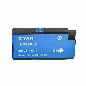 Compatible HP 937e XL Cyan Cartucho de Tinta  4S6W6NE - 4S6W2NE