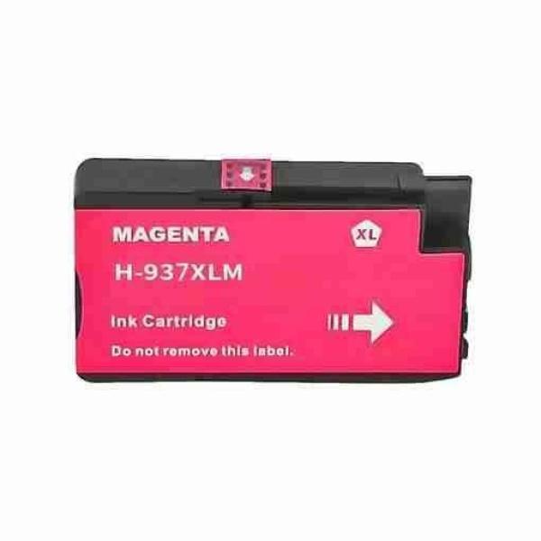 Compatible HP 937e XL Magenta Cartucho de Tinta 4S6W7NE - 4S6W3NE