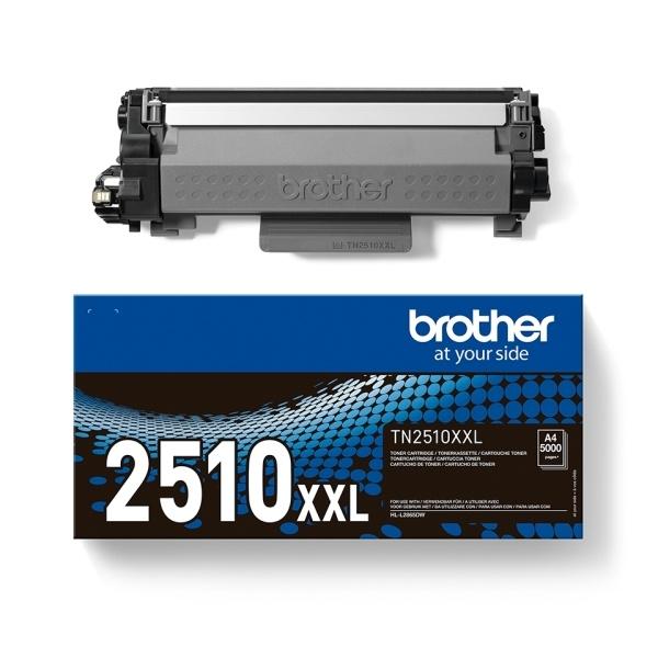Cartucho de tóner Negro XL Alta Capacidad original Brother TN2510XXL