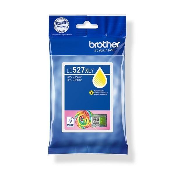 Cartucho de tinta Amarillo XL Alta Capacidad original Brother LC527XLY