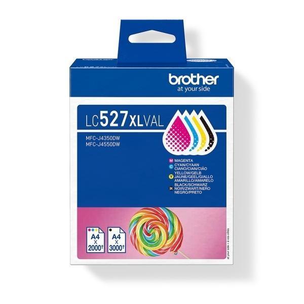 Cartucho de tinta Negro XL Alta Capacidad original Brother LC527XLVAL