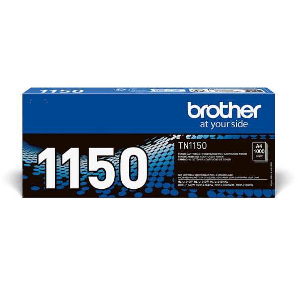 Cartucho de tóner Negro original Brother TN1150