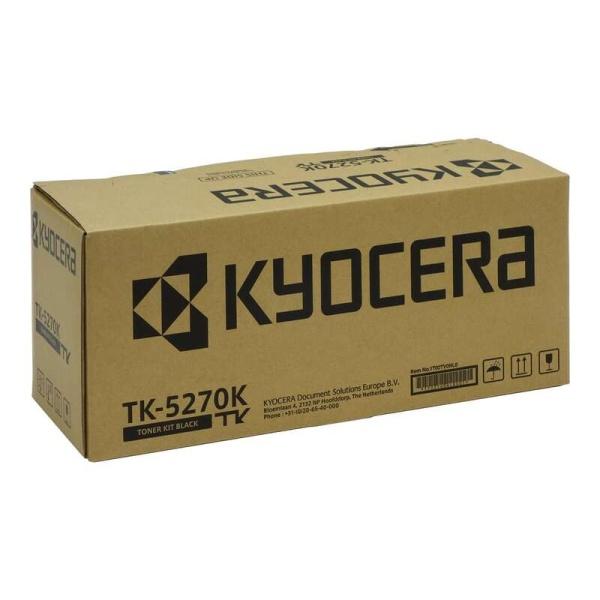 Cartucho de tóner Negro original Kyocera TK5270