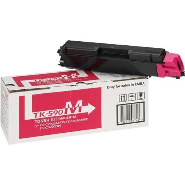 Cartucho de tóner Magenta original Kyocera TK590