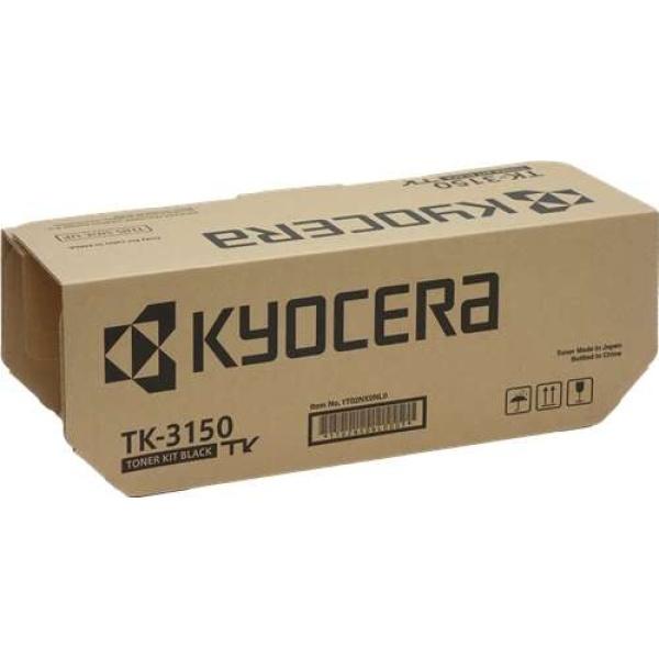 Cartucho de tóner Negro original Kyocera TK3150