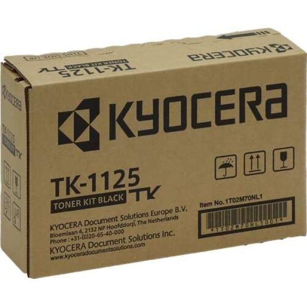 Cartucho de tóner Negro original Kyocera TK1125