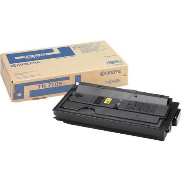 Cartucho de tóner Negro original Kyocera TK7105
