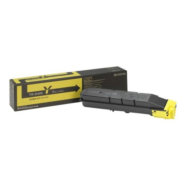 Cartucho de tóner Amarillo original Kyocera TK8305