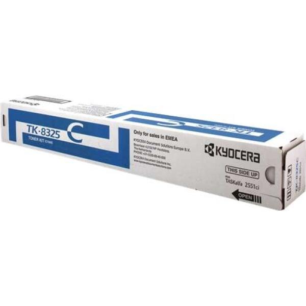 Cartucho de tóner Cian original Kyocera TK8325