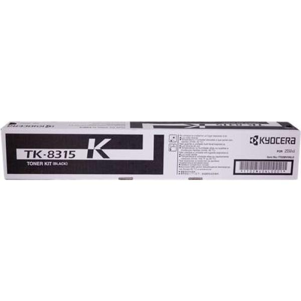 Cartucho de tóner Negro original Kyocera TK8315
