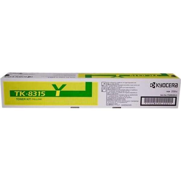 Cartucho de tóner Amarillo original Kyocera TK8315