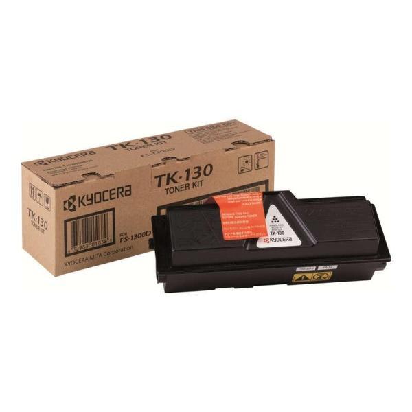 Cartucho de tóner Negro original Kyocera TK130
