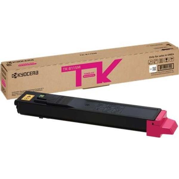 Cartucho de tóner Magenta original Kyocera TK8115