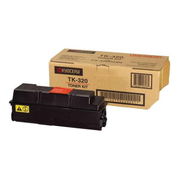 Cartucho de tóner Negro original Kyocera TK320