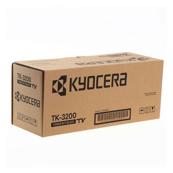 Cartucho de tóner Negro original Kyocera TK3200