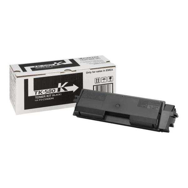 Cartucho de tóner Negro original Kyocera TK580