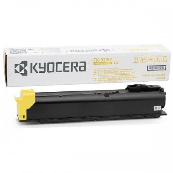 Original Kyocera TK5315Y Amarillo Cartucho de Toner - 1T02WHANL0