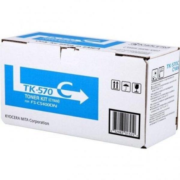 Cartucho de tóner Cian original Kyocera TK570C
