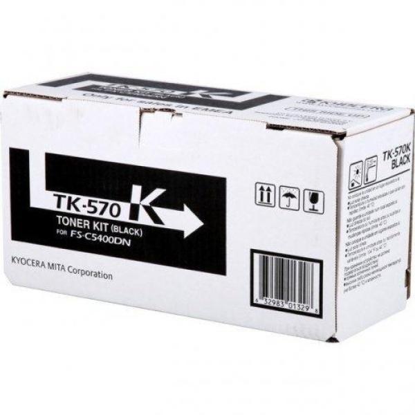 Cartucho de tóner Negro original Kyocera TK570K