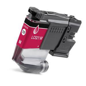 Cartucho de tinta Magenta compatible Brother LC521