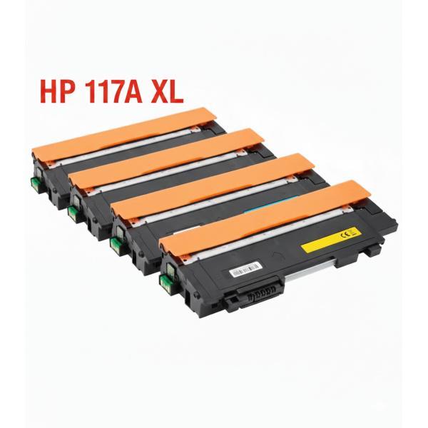 Compatible Pack 4 Tóners HP 117A XL - Alta Capacidad