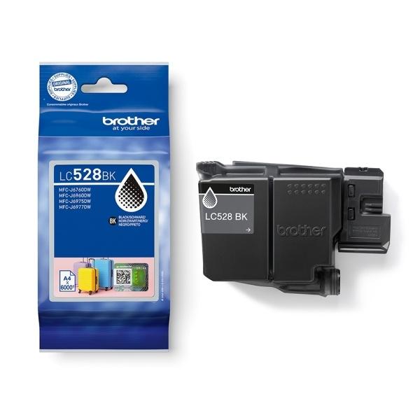 Original Brother LC528 Negro Cartucho de Tinta