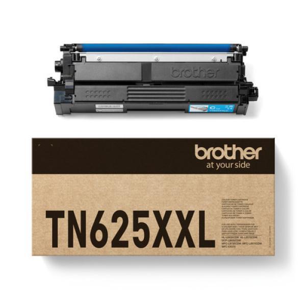 Tóner Original Brother TN625XXLC Cian XXL | 6.500 Páginas compatible con HL-L8430CDW, HL-L8430CDWT, HL-L8570CDW y MFC-L8730CDW.