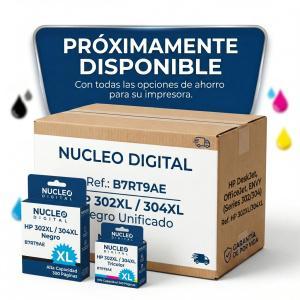 Cartucho Negro Original HP 302XL / 304XL Unificado (B7RT9AE) | 300 Págsl